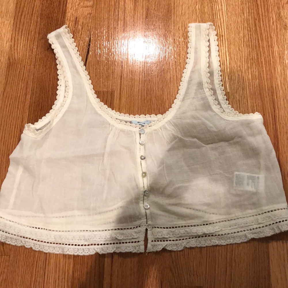 Never before worn white tank!!!